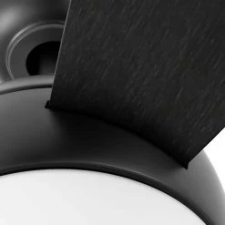 Home Decorators Collection Alisio 44 in. LED Matte Black Ceiling Fan with Light and Remote Control -Home Decorators Soldes matte black home decorators collection ceiling fans with lights yg768a mbk 66 1000