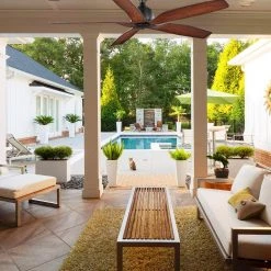 Home Decorators Collection 60 in. Sirrine Indoor/Outdoor Matte Black Smart Hubspace Ceiling Fan with Remote Control -Home Decorators Soldes matte black home decorators collection ceiling fans without lights 56049 31 1000