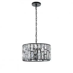 Home Decorators Collection Kristella 4-Light Matte Black Chandelier with Clear Crystal Shade 19 Home Decorators Collection Kristella 4-Light Matte Black Chandelier with Clear Crystal Shade -Home Decorators Soldes matte black home decorators collection chandeliers 30686 hbb 4f 1000