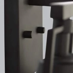 Home Decorators Collection Insdale 3-Light Matte Black Modern Industrial Bathroom Vanity Light with Metal Shades -Home Decorators Soldes matte black home decorators collection vanity lighting 4000303 112 1f 1000