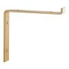 Home Decorators Collection 8 in. Matte Gold Steel Shelf Bracket -Home Decorators Soldes matte gold home decorators collection shelving brackets 14110 64 1000