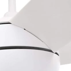 Home Decorators Collection Windward IV 52 in. Indoor LED Matte White Ceiling Fan with Dimmable Light Kit, Remote Control and Reversible Motor -Home Decorators Soldes matte white home decorators collection ceiling fans with lights 26662 4f 1000