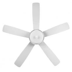 Home Decorators Collection Castleford 52 in. White Color Changing Integrated LED Matte White Downrod Ceiling Fan with Light Kit and Remote Control -Home Decorators Soldes matte white home decorators collection ceiling fans with lights 52172 76 1000