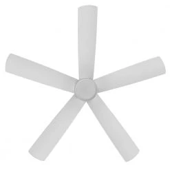 Home Decorators Collection Britton 52 in. Integrated LED Indoor Matte White Ceiling Fan with Light Kit and Remote Control -Home Decorators Soldes matte white home decorators collection ceiling fans with lights sw19110 mwh 1d 1000