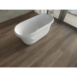 Home Decorators Collection McKinney Walnut 7.20 in. W x 42 in. L SPC Waterproof Vinyl Plank Flooring (25.20 sq. ft./Case) -Home Decorators Soldes mckinney walnut home decorators collection vinyl plank flooring hd19004 44 1000