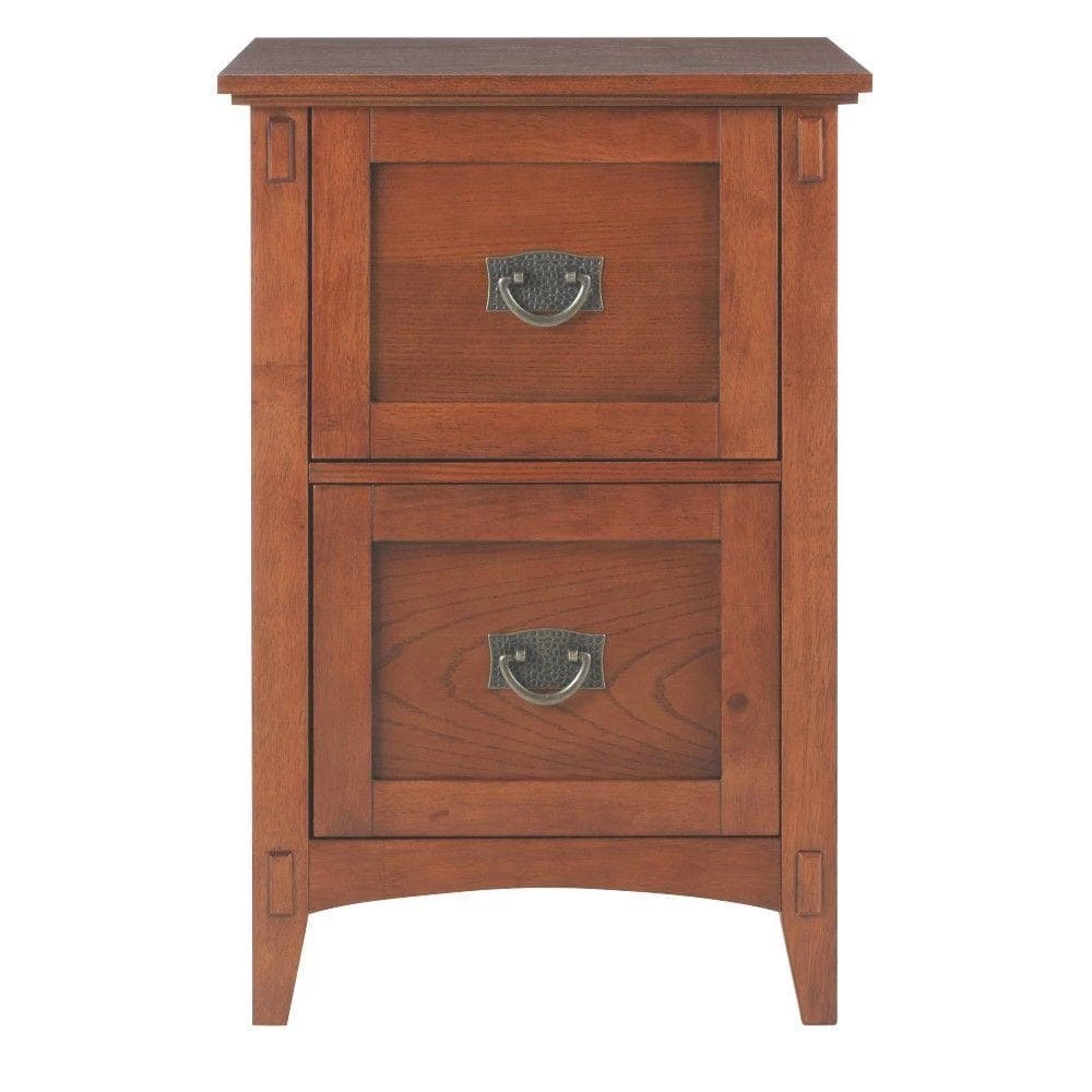 Home Decorators Collection Artisan Medium Oak 2 Drawer File Cabinet 3 Home Decorators Collection Artisan Medium Oak 2 Drawer File Cabinet