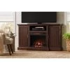 Home Decorators Collection Mattingly 60 in. Freestanding Media Console Electric Fireplace TV Stand in Midnight Cherry -Home Decorators Soldes midnight cherry home decorators collection fireplace tv stands 112272 64 1000
