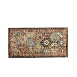 Home Decorators Collection Patchwork Multi 2 ft. x 4 ft. Medallion Scatter Area Rug