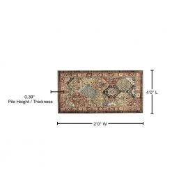 Home Decorators Collection Patchwork Multi 2 ft. x 4 ft. Medallion Scatter Area Rug -Home Decorators Soldes multi home decorators collection area rugs 549992 76 1000
