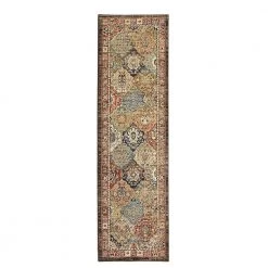 Home Decorators Collection Patchwork Multi 2 ft. x 7 ft. Medallion Runner Rug