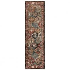 Home Decorators Collection Patchwork Medallion Multi 2 ft. x 10 ft. Runner Rug