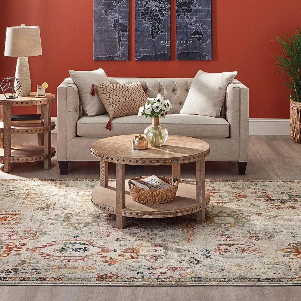 Home Decorators Collection Medallion Multi 7 ft. 10 in. x 10 ft. Indoor Area Rug 4 Home Decorators Collection Medallion Multi 7 ft. 10 in. x 10 ft. Indoor Area Rug - Image 2