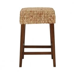 Home Decorators Collection Backless Natural Woven Hyacinth Counter Stool with Walnut Legs 15 Home Decorators Collection Backless Natural Woven Hyacinth Counter Stool with Walnut Legs -Home Decorators Soldes natural home decorators collection bar stools st1808244 nwal 77 1000