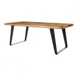 Home Decorators Collection Cosbyrne 48 in. Natural Large Rectangle Wood Coffee Table with Metal Base -Home Decorators Soldes natural home decorators collection coffee tables acb 2609 59 c3 1000