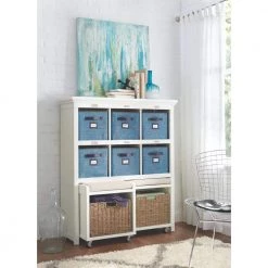 Home Decorators Collection 15 in. H x 11 in. W x 11 in. D Brown Wicker -Home Decorators Soldes natural home decorators collection cube storage organizers 4066700950 fa 1000