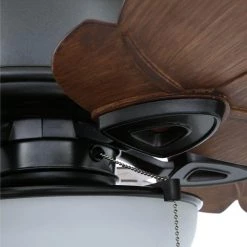 Home Decorators Collection Palm Cove 52 in. Indoor/Outdoor LED Natural Iron Ceiling Fan with Light Kit, Downrod and Reversible Motor -Home Decorators Soldes natural iron home decorators collection ceiling fans with lights 51422 77 1000