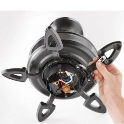 Home Decorators Collection Palm Cove 44 in. Indoor/Outdoor LED Natural Iron Ceiling Fan with Light Kit, Downrod and Reversible Motor -Home Decorators Soldes natural iron home decorators collection ceiling fans with lights 51544 66 1000