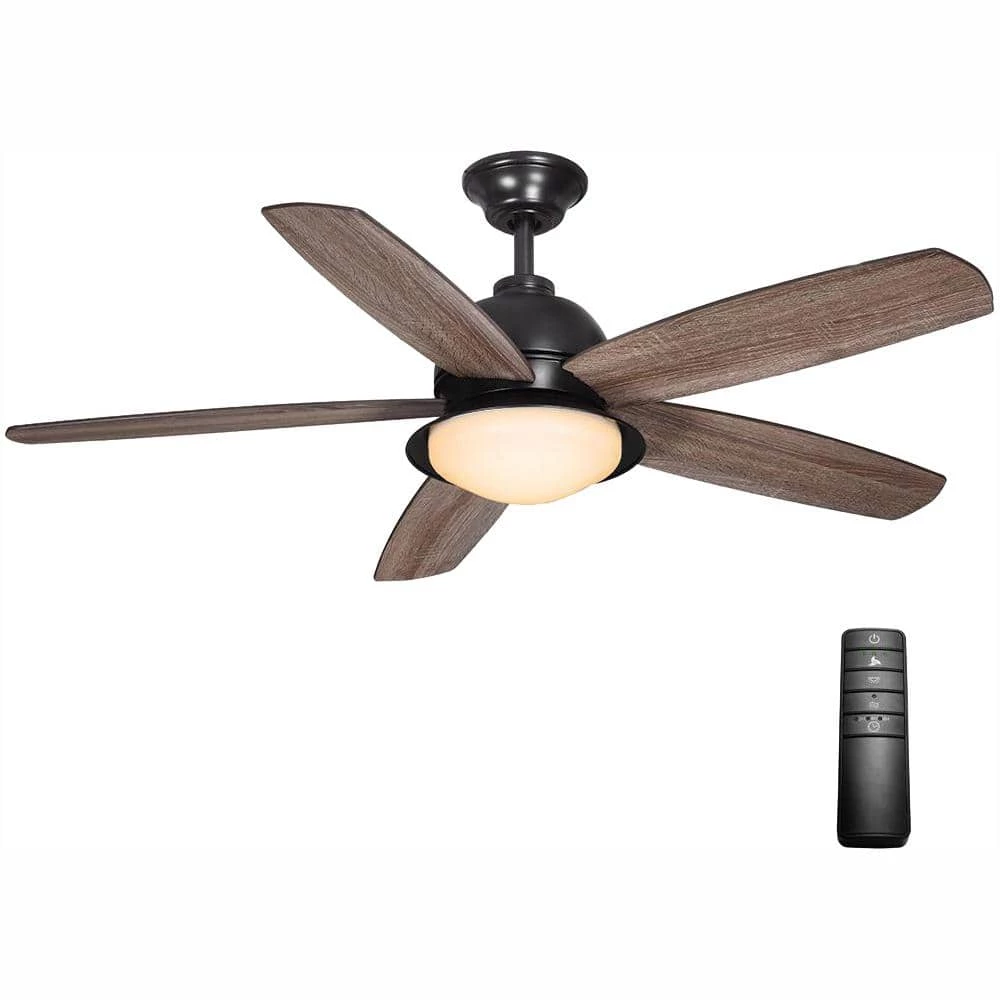 Home Decorators Collection Ackerly 52 in. Indoor/Outdoor Integrated LED Natural Iron Damp Rated Ceiling Fan with Light Kit and Remote Control 3 Home Decorators Collection Ackerly 52 in. Indoor/Outdoor Integrated LED Natural Iron Damp Rated Ceiling Fan with Light Kit and Remote Control