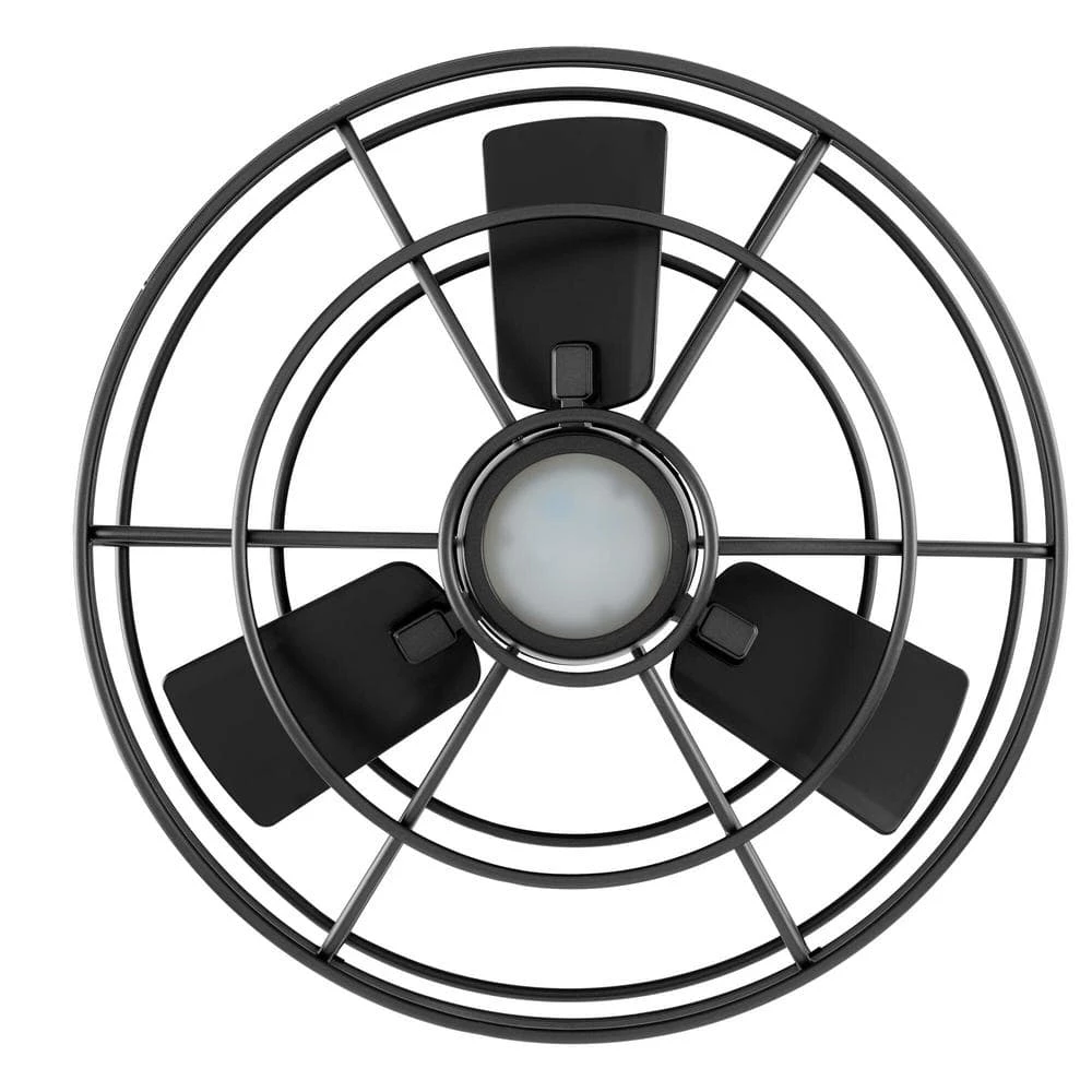 Home Decorators Collection Heritage Point 25 in. Integrated LED Indoor/Outdoor Natural Iron Ceiling Fan with Light and Remote Control 5 Home Decorators Collection Heritage Point 25 in. Integrated LED Indoor/Outdoor Natural Iron Ceiling Fan with Light and Remote Control - Image 3