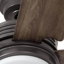 Home Decorators Collection Hansfield 56 in. LED Outdoor Natural Iron Ceiling Fan with Remote Control -Home Decorators Soldes natural iron home decorators collection ceiling fans with lights yg656 ni 66 1000