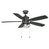 Home Decorators Collection Aldenshire 52 in. LED Indoor/Outdoor Natural Iron Ceiling Fan with Light Kit -Home Decorators Soldes natural iron home decorators collection ceiling fans with lights yg726 ni 64 1000