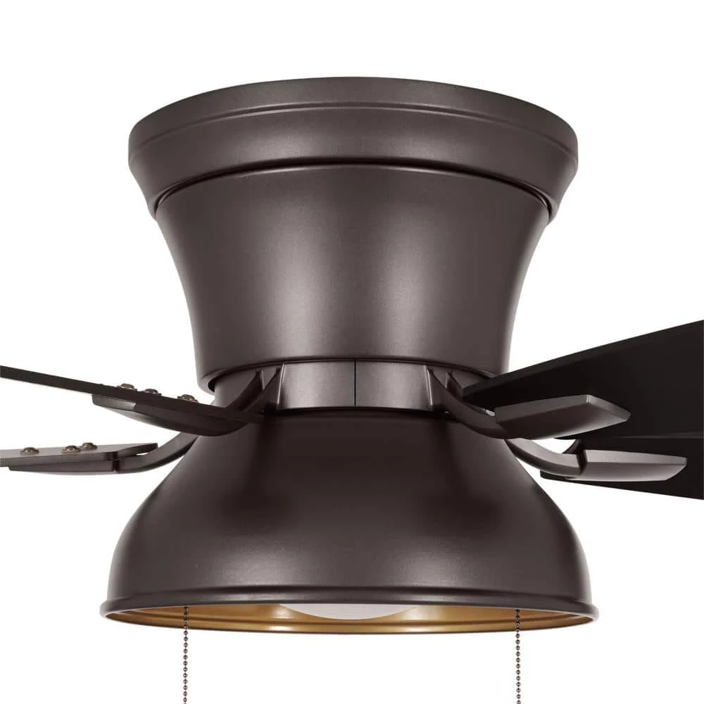 Home Decorators Collection Banneret 52 in. LED Natural Iron Ceiling Fan with Light 11 Home Decorators Collection Banneret 52 in. LED Natural Iron Ceiling Fan with Light - Image 9