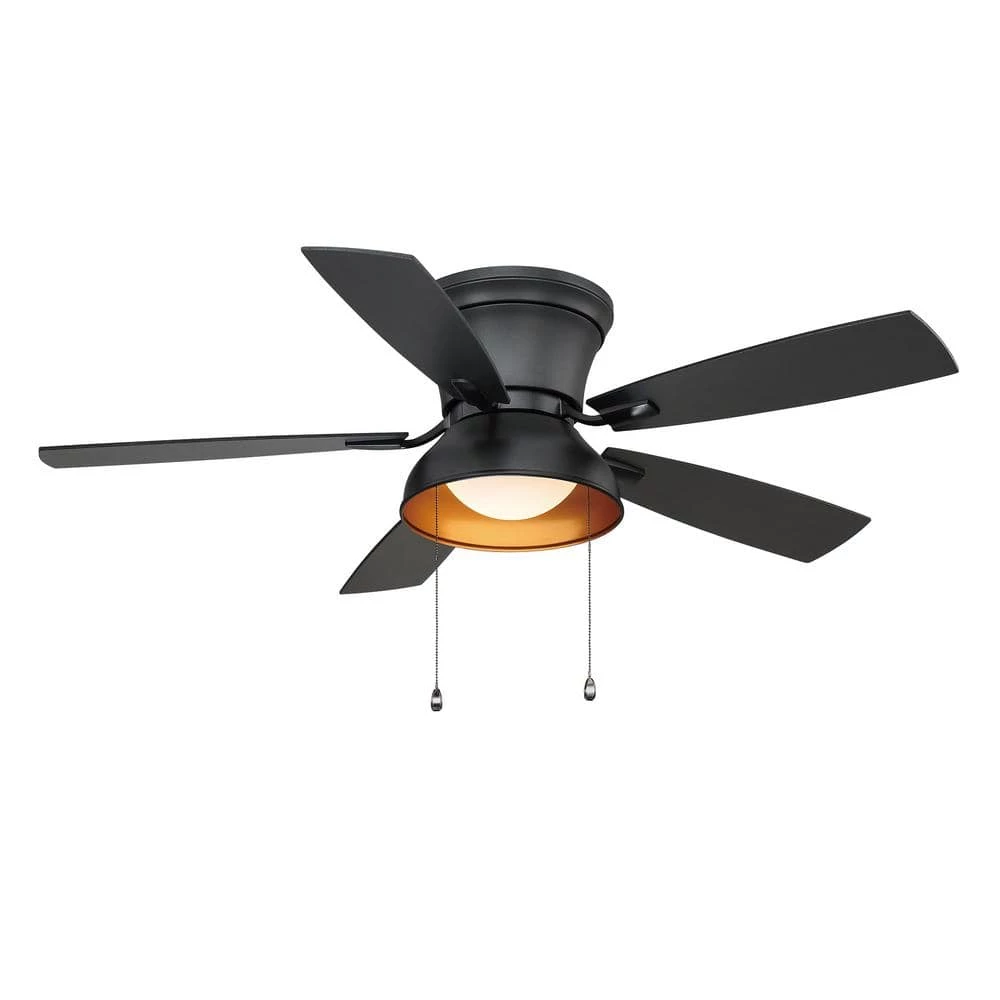 Home Decorators Collection Banneret 52 in. LED Natural Iron Ceiling Fan with Light 3 Home Decorators Collection Banneret 52 in. LED Natural Iron Ceiling Fan with Light