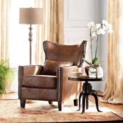 Home Decorators Collection Industrial 20 in. Natural Reclaimed Round Adjustable Height End Table -Home Decorators Soldes natural reclaimed home decorators collection end side tables hdc 2006 66 1000