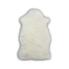 Home Decorators Collection Unshorn Sheepskin White 2 ft. x 3 ft. Animal Shape Area Rug