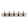 Home Decorators Collection 27 in. Solid Wood Hook Rack with 5 Iron Hooks 1 Home Decorators Collection 27 in. Solid Wood Hook Rack with 5 Iron Hooks -Home Decorators Soldes natural wood home decorators collection hooks 64311 64 1000