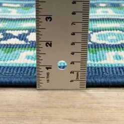 Home Decorators Collection Tonga Navy 8 ft. x 11 ft. Indoor/Outdoor Area Rug -Home Decorators Soldes navy home decorators collection outdoor rugs 9526850320 40 1000