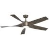 Home Decorators Collection Sky Parlor 56 in. Integrated LED Indoor Burnished Nickel Ceiling Fan with Light -Home Decorators Soldes nickel home decorators collection ceiling fans with lights 34613 64 1000