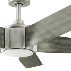 Home Decorators Collection Sky Parlor 56 in. Integrated LED Indoor Burnished Nickel Ceiling Fan with Light -Home Decorators Soldes nickel home decorators collection ceiling fans with lights 34613 a0 1000