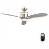 Home Decorators Collection Federigo 48 in. Integrated LED Indoor Nickel Ceiling Fan with Light Kit and Remote Control -Home Decorators Soldes nickel home decorators collection ceiling fans with lights sw1618bn 64 1000