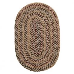 Home Decorators Collection Winchester Oatmeal 8 ft. x 10 ft. Oval Moroccan Wool Blend Area Rug
