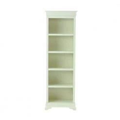 Home Decorators Collection Louis Phillipe 73 in. Polar White 5-Shelf Bookcase with Adjustable Shelves -Home Decorators Soldes off white home decorators collection bookcases bookshelves 8328100560 40 1000