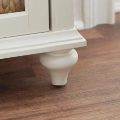 Home Decorators Collection Hamilton Polar White 60 in. 4-Shelf Bookshelf with Adjustable Shelves -Home Decorators Soldes off white home decorators collection bookcases bookshelves 9787300410 77 1000