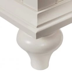 Home Decorators Collection Hamilton 47 in. Polar White Wood Console Table with Drawers -Home Decorators Soldes off white home decorators collection console tables sk19032r2pw 1f 1000