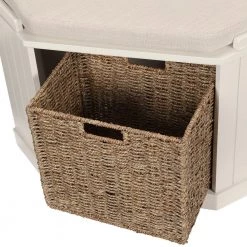 Home Decorators Collection Whitaker 20 in. H x 28.25 in. W Corner Bench in Off White -Home Decorators Soldes off white home decorators collection dining benches 6911700410 77 1000