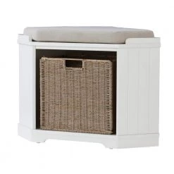 Home Decorators Collection Whitaker 20 in. H x 28.25 in. W Corner Bench in Off White -Home Decorators Soldes off white home decorators collection dining benches 6911700410 c3 1000