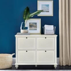 Home Decorators Collection Hamilton Polar White 4-Drawer File Cabinet -Home Decorators Soldes off white home decorators collection file cabinets 9786800410 d4 1000
