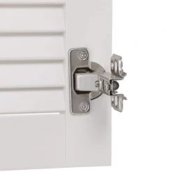 Home Decorators Collection Shutter 43.5 in. H x 15.5 in. W x 1 in. D Modular Closed Left Locker in Off White -Home Decorators Soldes off white home decorators collection lockers sk18732d1 pw 77 1000