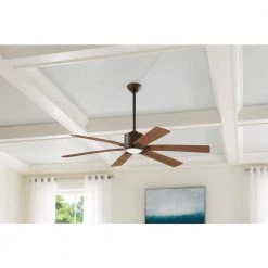 Home Decorators Collection Renwick 60 in. Integrated LED Indoor Oil Rubbed Bronze Ceiling Fan with Light Kit and Remote Control -Home Decorators Soldes oil rubbed bronze home decorators collection ceiling fans with lights 14736 e1 1000