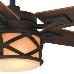 Home Decorators Collection Copley 52 in. Indoor/Outdoor LED Oil Rubbed Bronze Ceiling Fan with Light Kit, Downrod, Remote and Reversible Blades -Home Decorators Soldes oil rubbed bronze home decorators collection ceiling fans with lights 51504 4f 1000