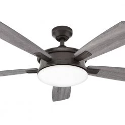 Home Decorators Collection Anselm 54 in. Integrated LED Indoor Oil Rubbed Bronze Ceiling Fan with Light Kit and Remote Control -Home Decorators Soldes oil rubbed bronze home decorators collection ceiling fans with lights sw1478 54inorb 1d 1000