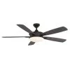 Home Decorators Collection Anselm 54 in. Integrated LED Indoor Oil Rubbed Bronze Ceiling Fan with Light Kit and Remote Control -Home Decorators Soldes oil rubbed bronze home decorators collection ceiling fans with lights sw1478 54inorb 64 1000