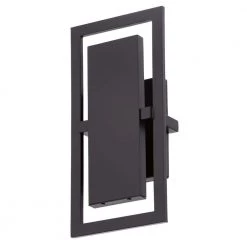 Home Decorators Collection Railford 1-Light Oil Rubbed Bronze Outdoor Integrated LED Wall Lantern Sconce with Etched Lens -Home Decorators Soldes oil rubbed bronze home decorators collection outdoor sconces 23741 a0 1000