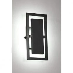 Home Decorators Collection Railford 1-Light Oil Rubbed Bronze Outdoor Integrated LED Wall Lantern Sconce with Etched Lens -Home Decorators Soldes oil rubbed bronze home decorators collection outdoor sconces 23741 c3 1000