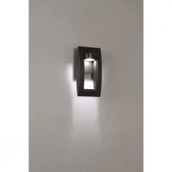 Home Decorators Collection Frolynn 1-Light Oil Rubbed Bronze with Gold Highlights Outdoor Integrated LED Wall Lantern Sconce with Etched Glass -Home Decorators Soldes oil rubbed bronze with gold highlights home decorators collection outdoor sconces 23712 c3 1000