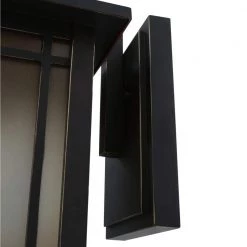 Home Decorators Collection Port Oxford 1-Light Oil Rubbed Chestnut Outdoor Wall Lantern Sconce -Home Decorators Soldes oil rubbed chestnut home decorators collection outdoor sconces 23113 40 1000